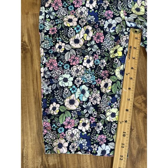 Tahari Bengaline Compression Stretch Floral Tummy Control Shorts XS NEW NWT - Picture 5 of 6